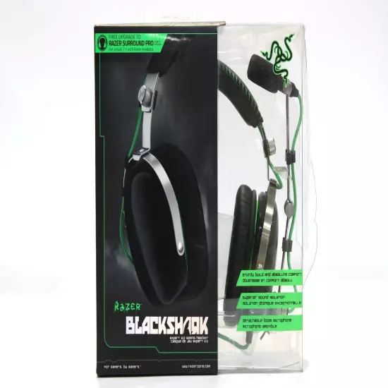 Razer BlackShark Expert Stereo 2.0 Gaming Headset with Analog Connectivity