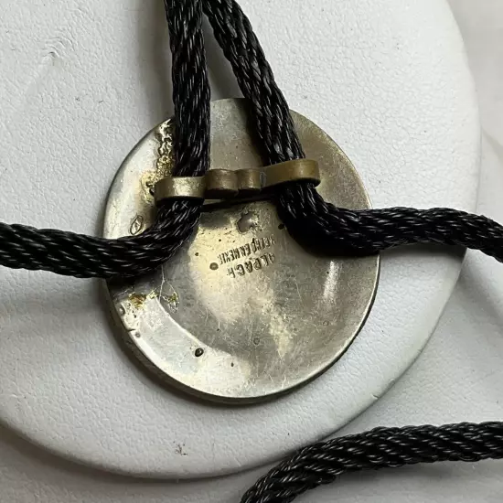 Vintage Silver Bolo Tie Mexico