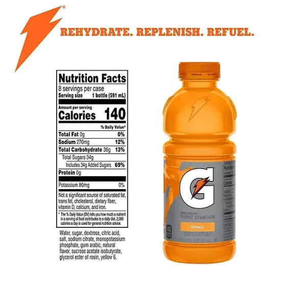 Gatorade Sports Drinks Variety Pack (20 fl. oz., 24 pk.)