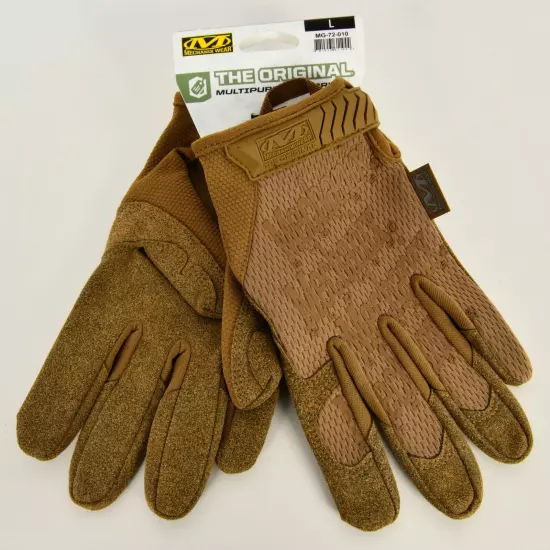 Mechanix Wear The Original Coyote Tactical Glove Size Large Free Shipping