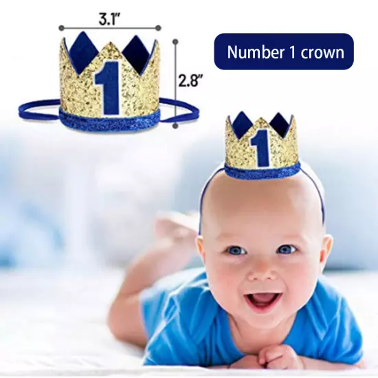 1st Birthday Decoration Set and Crown First Birthday Decoration birthday party