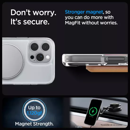 Spigen Ultra Hybrid MagFit Phone Case for iPhone 16 Pro Max/ 16 Pro/ 16 Plus/ 16