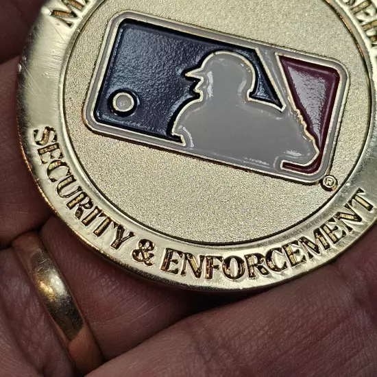 Major League Baseball Security And Enforcement Challenge Coin 2023 World Series 