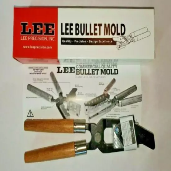 LEE 90348 2-CAVITY BULLET MOLD 452-200-SWC .452 DIA 200 GR *Insured Ship*