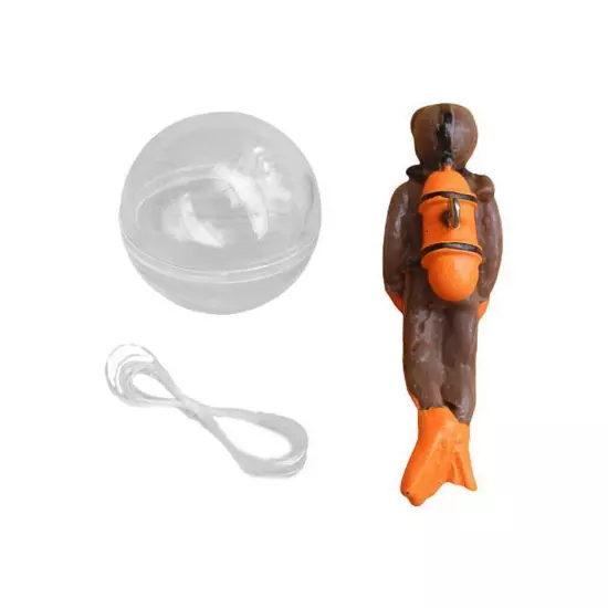 Aquarium Fish Tank Aquatic Landscape Diver Underwater Floating Ornament