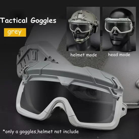 Outdoor CS Army Tactical Military Goggles Windproof Protective Glasses for Men