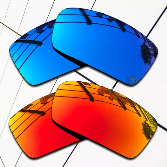 TRUE Polarized Replacement Lenses for-Oakley Gascan Frame OO9014 Multi-Colors