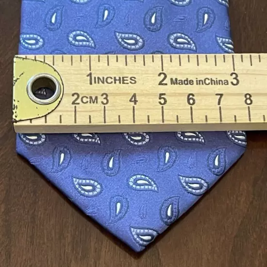 Michael Michael Kors Blue 100% Silk Men’s Neck Tie Made In China