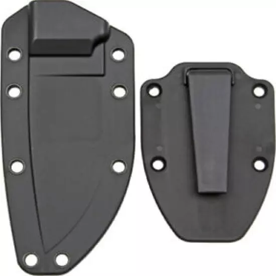 ESEE Model 3 Sheath ES-40-BC Molded black Zytel contruction with boot clip.