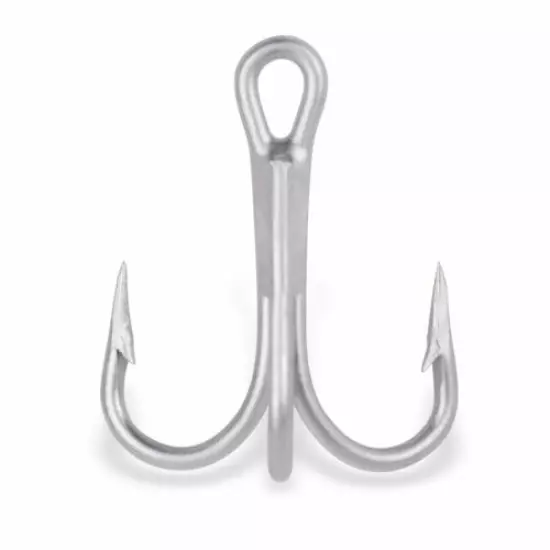 MUSTAD 9430-DS-DURASTEEL SALTWATER 5X STRONG TREBLE HOOK-PICK SIZE AND PACKAGE