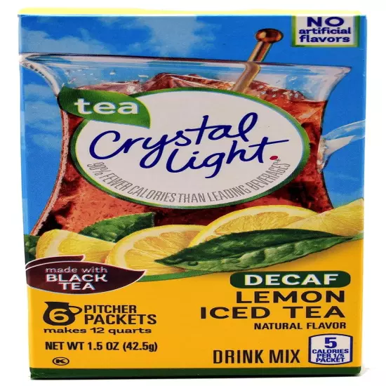 Sugar-Free Lemon Iced Tea On-The-Go Powdered Drink Mix 120 Count