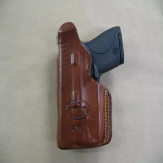 Taurus 709 / 740 With Laser IWB Leather In Waistband Conceal Carry Holster TAN R