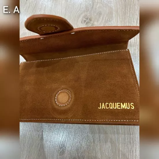 JACQUEMUS bag, NEW, natural suede