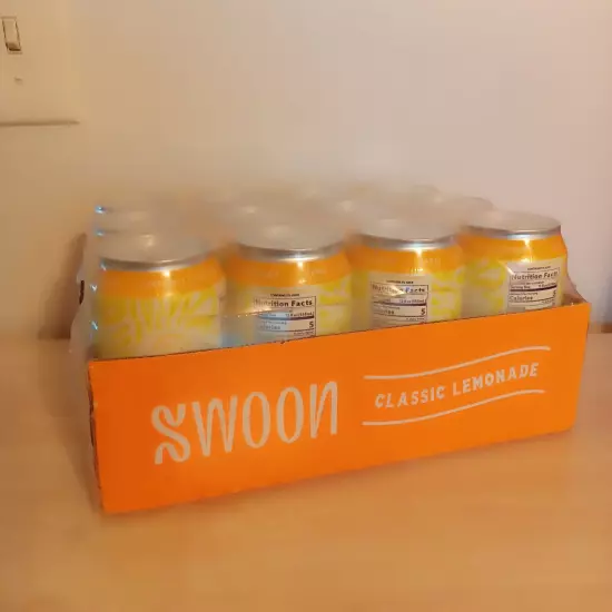 Swoon Classic Lemonade Zero Sugar 12 ct