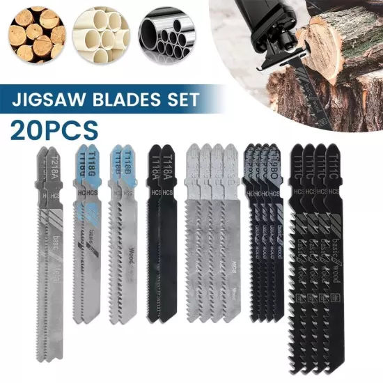 Jig Saw Blades Set T-shaft T111C T118A T118B T118G T119B Wear Resistance