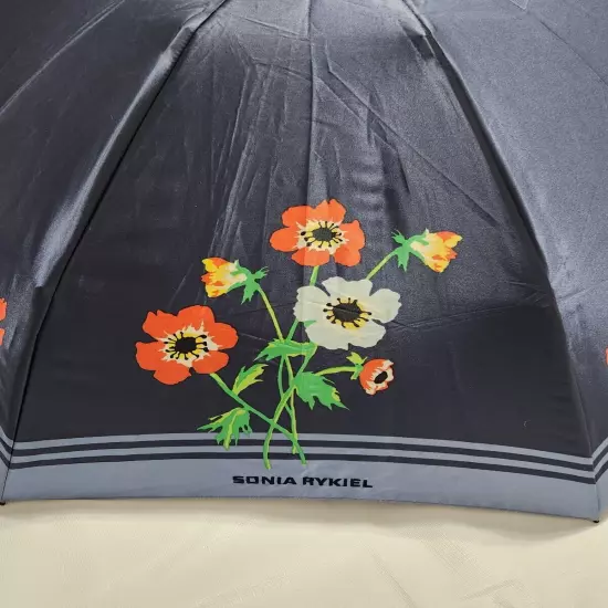 Sonia Rykiel Floral Design Folding Umbrella 