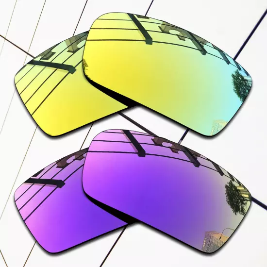 TRUE Polarized Replacement Lenses for-Oakley Gascan Frame OO9014 Multi-Colors