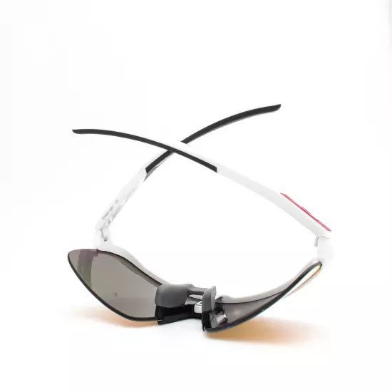 Oakley Sutro Shield Sunglasses OO9463-1839 Matte White Prizm Ruby w/case