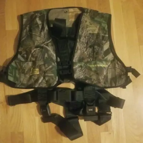 HSS-7 Hunter Safety System Tree Stalker Tree Stand Harness Vest L/XL 