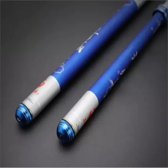 Powerful Fishing Rod Pole Lure Super Hard Long Telescopic High Carbon Fiber Blue