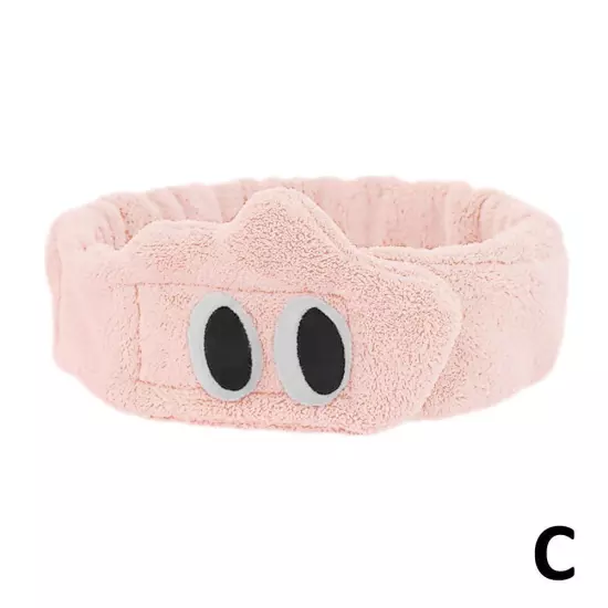 Cute Funny Plush Headband Fall & Winter Hair Band Headdress for Washing^ω