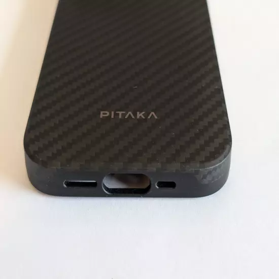 Pitaka MagEZ Case Pro 4 Aramid Fiber 600D - iPhone 15 Pro - Black/Grey