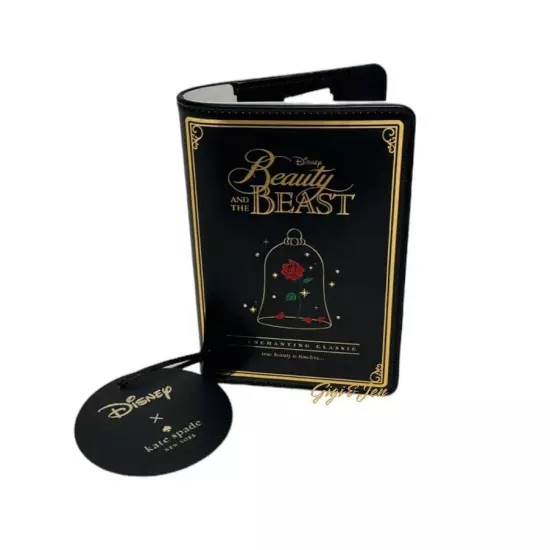 Disney X Kate Spade New York Beauty And The Beast Passport Holder