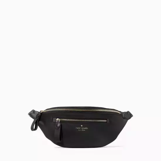 Kate Spade New York Chelsea Nylon Belt Bag Fanny Pack Black