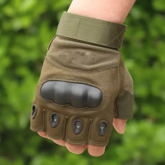 Motorcycle Gloves Men Tactical Hunting Shooting Knuckle Protection Sports Full F