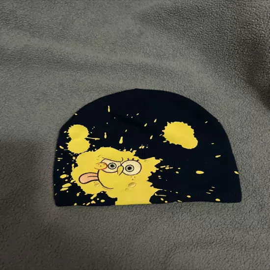 Nickelodeon SpongeBob Squarepant Beanie Cap Paint Splat 2006 Sponge Bob Pant