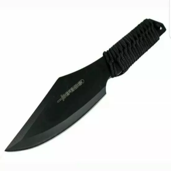 11" Black Chopp Blade Knife with Sheath