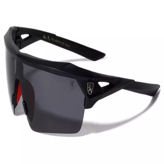 Half Frame Premium Sport Polarized Sunglasses New Wrap Around USA