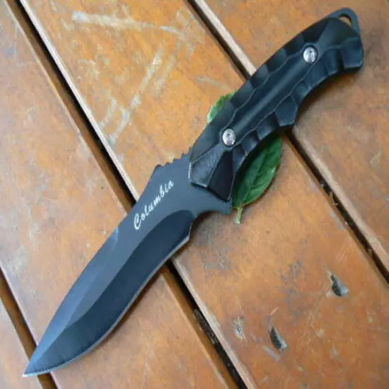 SJ 603B Survival Military Bowie Camping Hunting Tactical Pig Sticker knife Au 