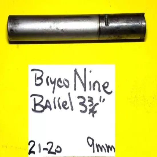 BRYCO MODEL NINE 9 MM BARREL ITEM # 21-20 