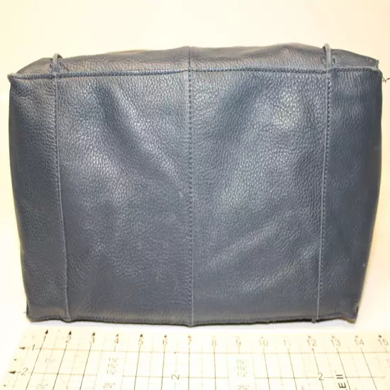 The Sak Los Feliz Large Tote Bag NWD Indigo Blue Unlined Leather Shoulder Purse