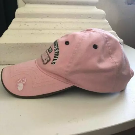 Pink Baseball Cap Legendary Whitetails, Original Gear Outdoors Hat Velcro fitted