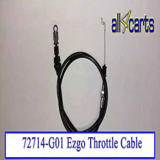 Ezgo Golf Cart Throttle Cable | 72714-G01 | 2002 to 2009 TXT Workhorse