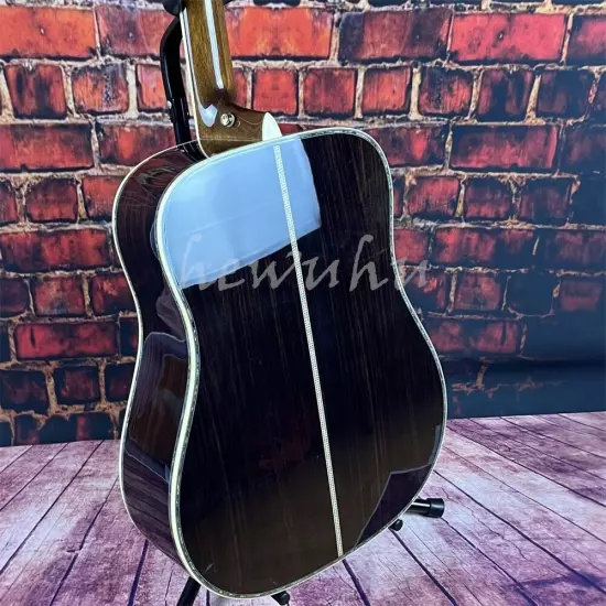 Custom D-45 acoustic guitar solid spruce top 41-inch in stock shipping quickly