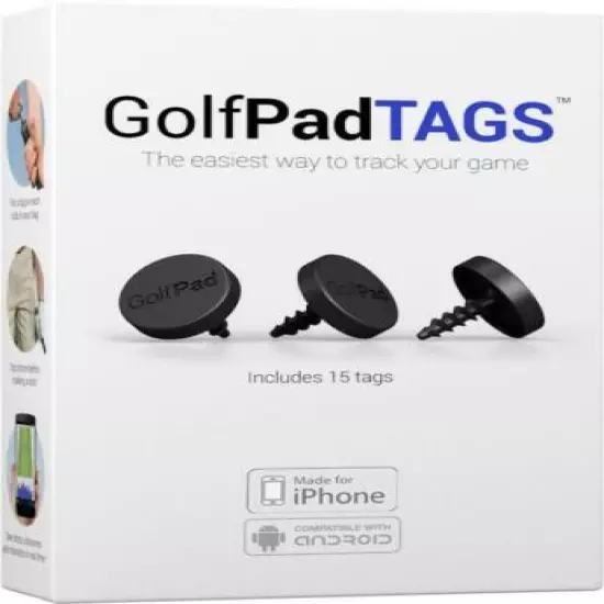 Golf Pad TAGS® Automatic Game Tracking- NEW