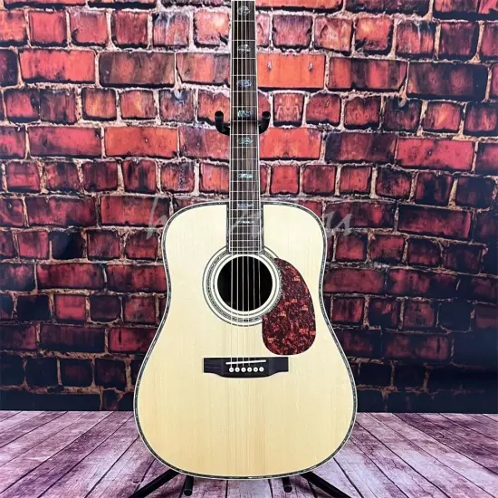 Custom D-45 acoustic guitar solid spruce top 41-inch in stock shipping quickly