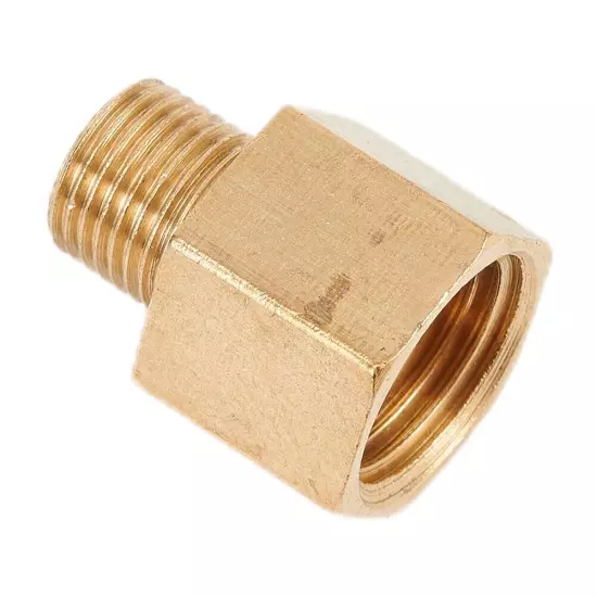 BSP-NPT Adapter 1/8 Male BSPT To 1/8 Female NPT Brass Pipe Fitting Duable