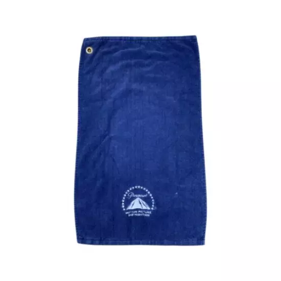 Paramount Motion Picture Distrubtion Navy Blue Golf Bag Towel