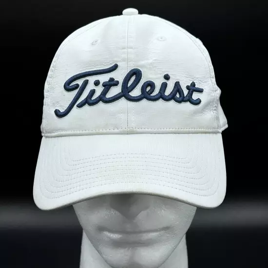 Titleist Golf Hat White GCC 1909 Greensboro Country Club Adult Strapback Used