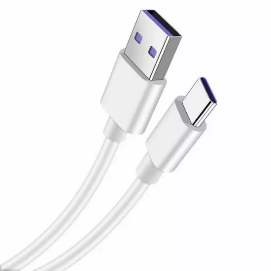 USB Type C Data Cable 5A Fast Charging USB-A to USB-C Charger lot Cord For Phone