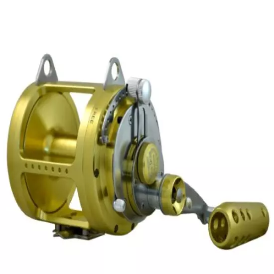 EatMyTackle 50W 2-Speed Reel on a Tournament Edition Straight Rod