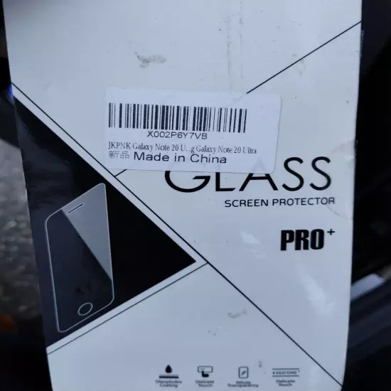 amFilm Samsung Galaxy Note 20 Ultra Premium TPU Screen Protector Film Con4 R1