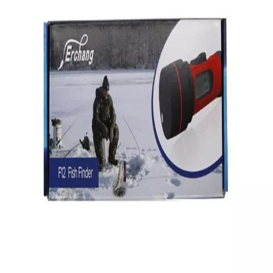 Portable Ice Fishing Detector Wireless Echo Sounder Fishing Finder 0.8-90m Depth