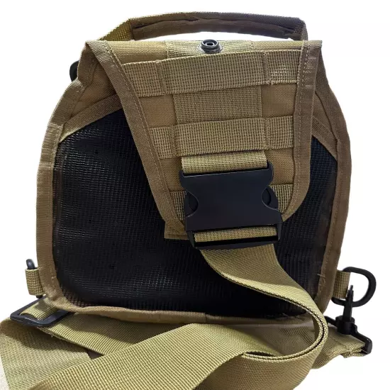 Tactical Chest Shoulder Bag Molle Crossbody Sling Backpack Outdoor Travel Hiking