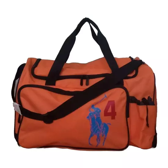 Ralph Lauren The Big Pony Travel/Gym Duffle Bag in #3 (GREEN) and #4 (ORANGE)