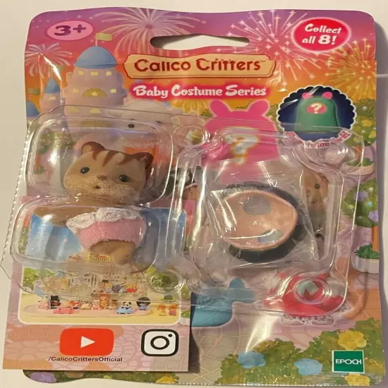 2021 Calico Critters/Sylvanian Families Baby Costume Series (You Pick) Flat Ship